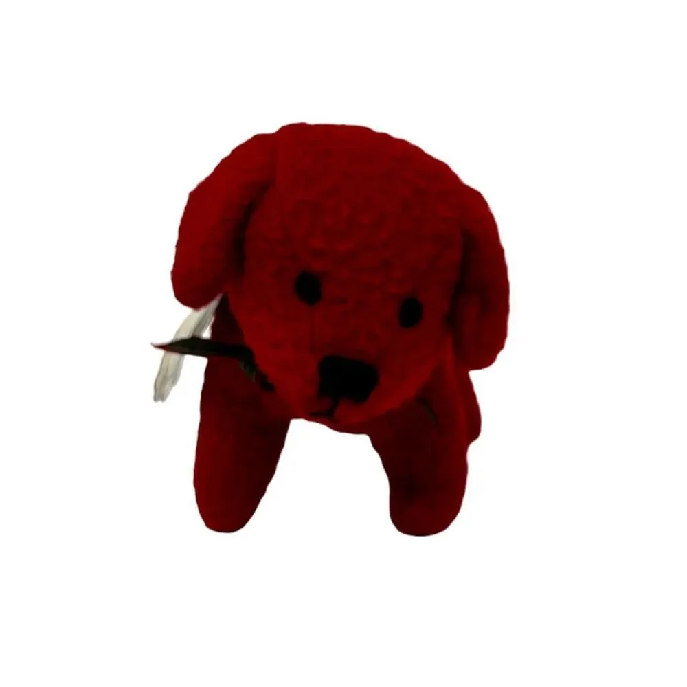 NWT Old Navy Red Puppy Dog Plush Stuffed Animal‎ Stocking Stuffer Magic 5”